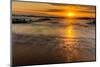 Sunrise at Shelly Beach, Caloundra, Sunshine Coast, Queensland, Australia-Mark A Johnson-Mounted Photographic Print