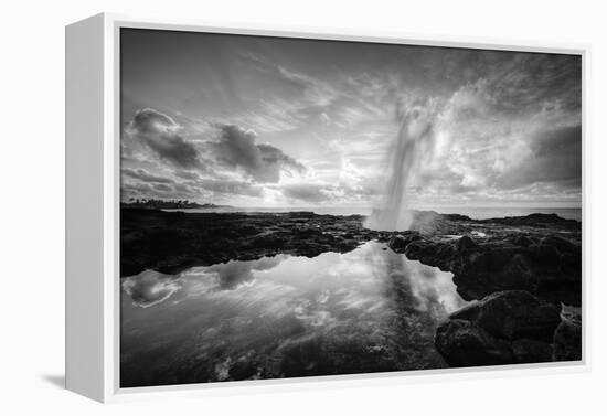 Sunrise at Spouting Horn, South Kauai-Vincent James-Framed Premier Image Canvas