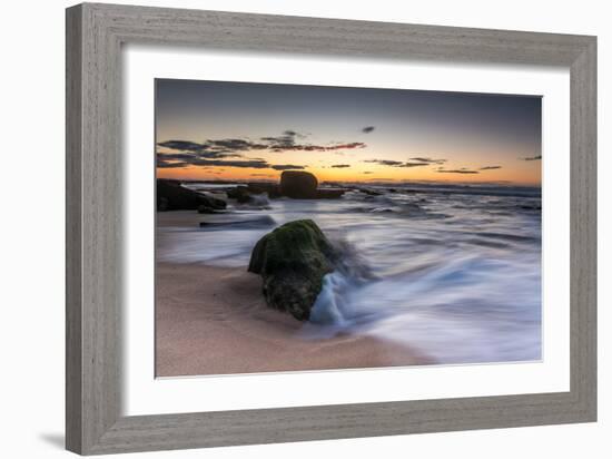 Sunrise at the Beach-A Periam Photography-Framed Photographic Print