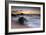 Sunrise at the Beach-A Periam Photography-Framed Photographic Print