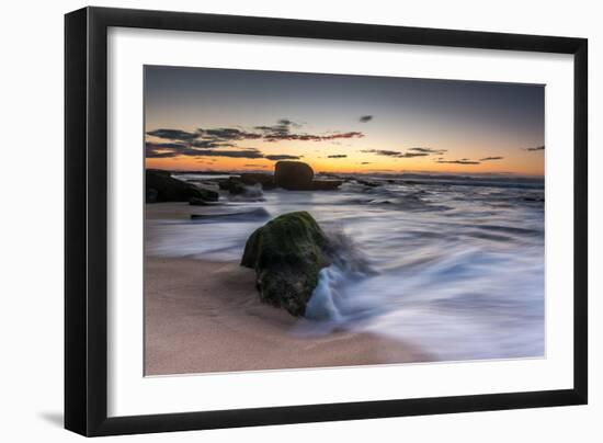 Sunrise at the Beach-A Periam Photography-Framed Photographic Print