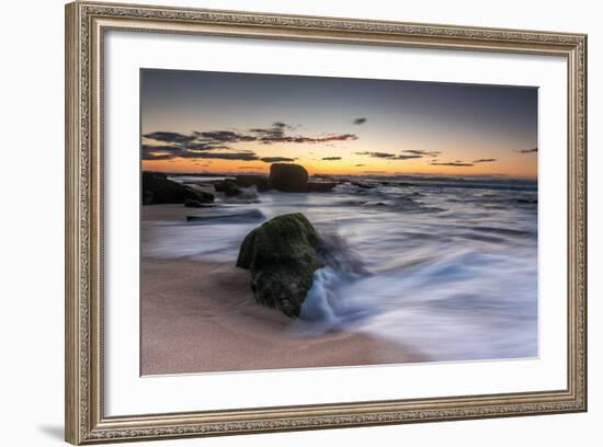 Sunrise at the Beach-A Periam Photography-Framed Photographic Print