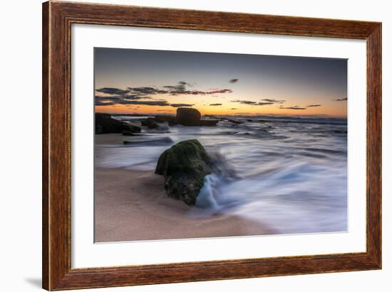 Sunrise at the Beach-A Periam Photography-Framed Photographic Print