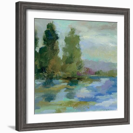 Sunrise at the Lake I-Silvia Vassileva-Framed Art Print