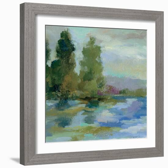 Sunrise at the Lake I-Silvia Vassileva-Framed Art Print