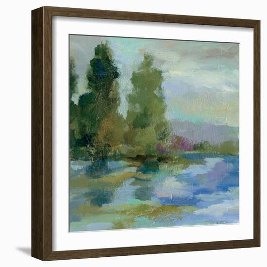 Sunrise at the Lake I-Silvia Vassileva-Framed Art Print