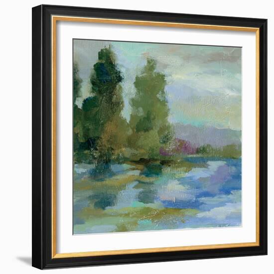 Sunrise at the Lake I-Silvia Vassileva-Framed Art Print