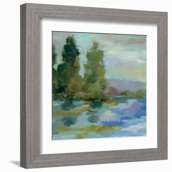 Sunrise at the Lake I-Silvia Vassileva-Framed Art Print