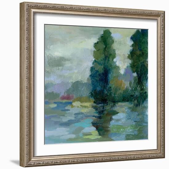 Sunrise at the Lake II-Silvia Vassileva-Framed Art Print