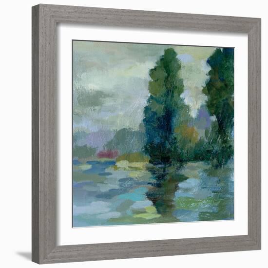 Sunrise at the Lake II-Silvia Vassileva-Framed Art Print