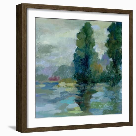 Sunrise at the Lake II-Silvia Vassileva-Framed Art Print