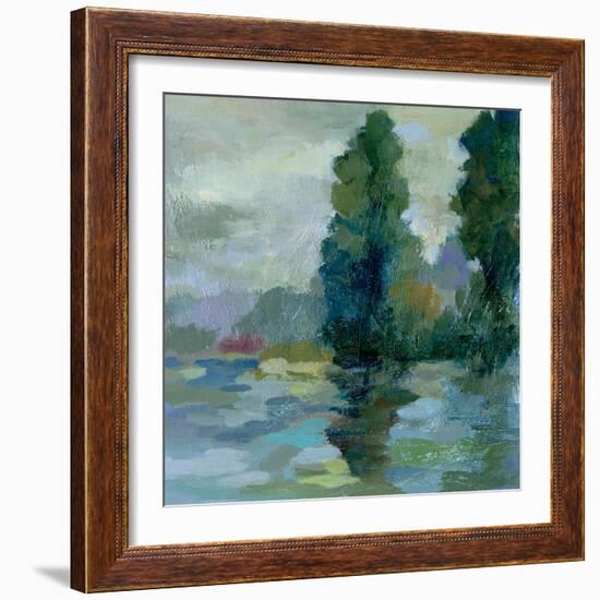 Sunrise at the Lake II-Silvia Vassileva-Framed Art Print