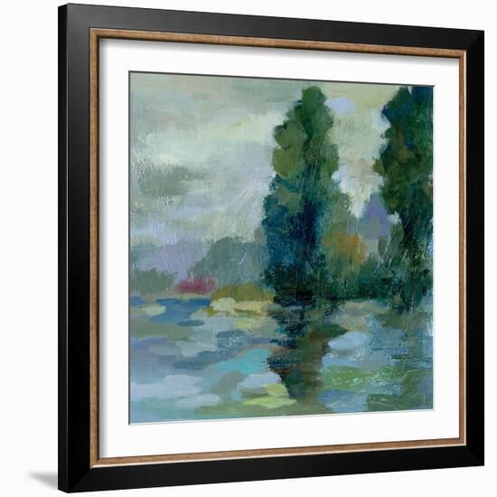 Sunrise at the Lake II-Silvia Vassileva-Framed Art Print