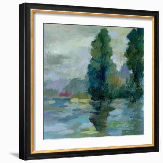 Sunrise at the Lake II-Silvia Vassileva-Framed Art Print