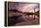 Sunrise at Tipsoo Lakes and Mount Rainier-Craig Tuttle-Framed Premier Image Canvas