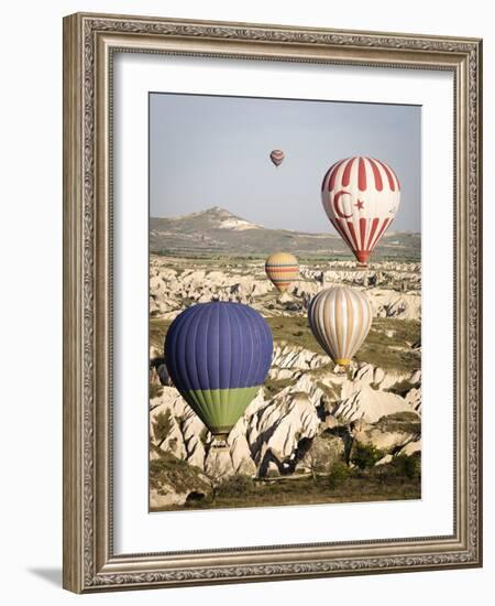 Sunrise Balloon Flight, Cappadocia, Turkey-Matt Freedman-Framed Photographic Print