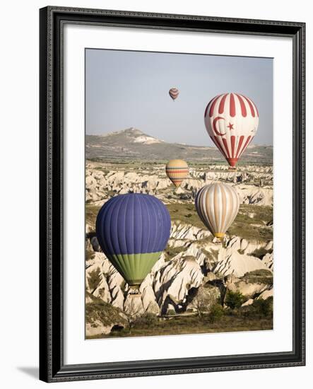 Sunrise Balloon Flight, Cappadocia, Turkey-Matt Freedman-Framed Photographic Print