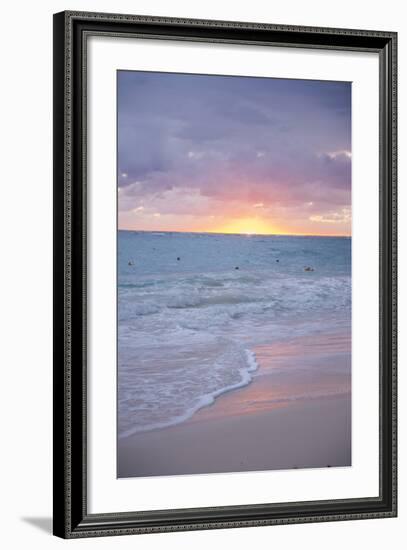 Sunrise, Bavaro Beach, Higuey, Punta Cana, Dominican Republic-Lisa S^ Engelbrecht-Framed Photographic Print