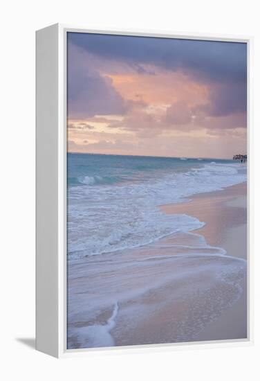 Sunrise, Bavaro Beach, Higuey, Punta Cana, Dominican Republic-Lisa S^ Engelbrecht-Framed Premier Image Canvas