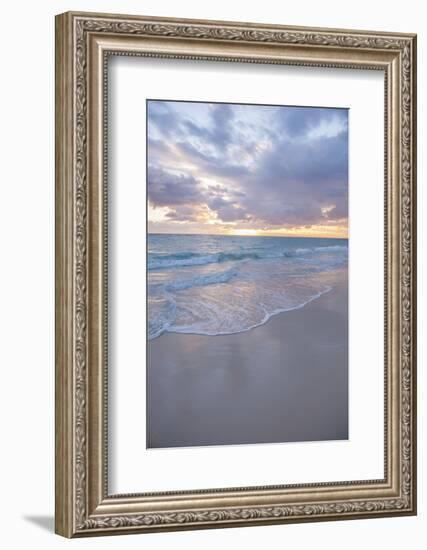 Sunrise, Bavaro Beach, Higuey, Punta Cana, Dominican Republic-Lisa S^ Engelbrecht-Framed Photographic Print