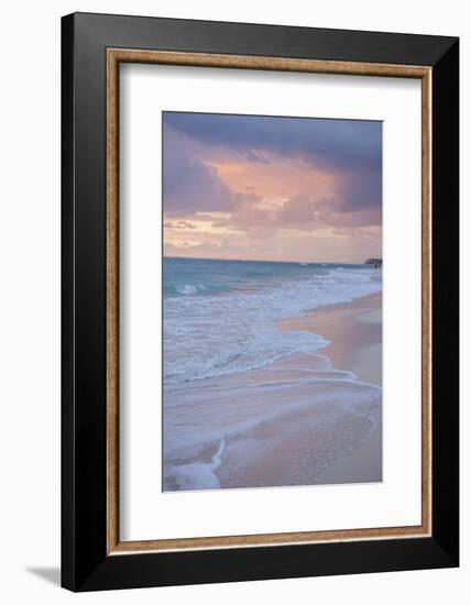 Sunrise, Bavaro Beach, Higuey, Punta Cana, Dominican Republic-Lisa S^ Engelbrecht-Framed Photographic Print