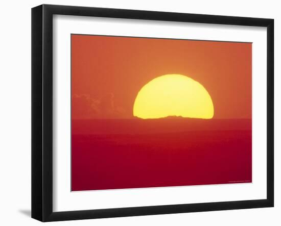 Sunrise Behind Wheat Field, Washington-Stuart Westmorland-Framed Photographic Print