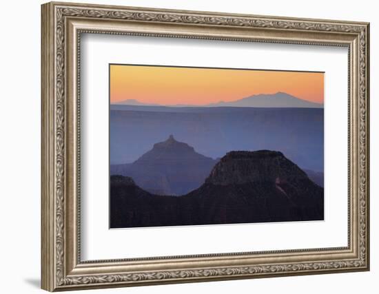 Sunrise, Bright Angel Point, North Rim, Grand Canyon National Park, Arizona, USA-Michel Hersen-Framed Photographic Print