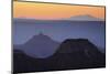Sunrise, Bright Angel Point, North Rim, Grand Canyon National Park, Arizona, USA-Michel Hersen-Mounted Photographic Print