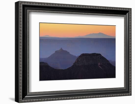 Sunrise, Bright Angel Point, North Rim, Grand Canyon National Park, Arizona, USA-Michel Hersen-Framed Photographic Print