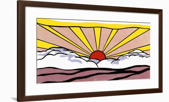 Sunrise, c.1965-Roy Lichtenstein-Framed Art Print