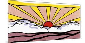 Sunrise, c.1965-Roy Lichtenstein-Mounted Print