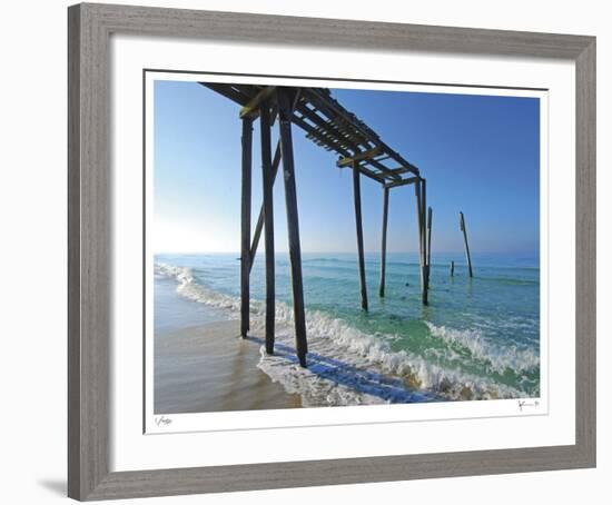 Sunrise Camp Helen Pier-John Gynell-Framed Giclee Print