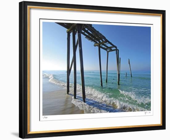 Sunrise Camp Helen Pier-John Gynell-Framed Giclee Print