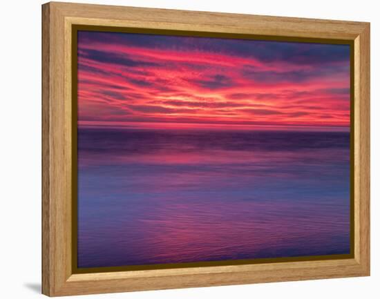 Sunrise, Cape May, New Jersey, USA-Jay O'brien-Framed Premier Image Canvas