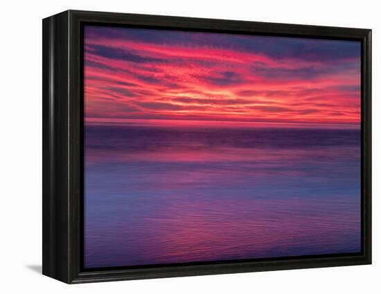 Sunrise, Cape May, New Jersey, USA-Jay O'brien-Framed Premier Image Canvas