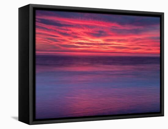 Sunrise, Cape May, New Jersey, USA-Jay O'brien-Framed Premier Image Canvas