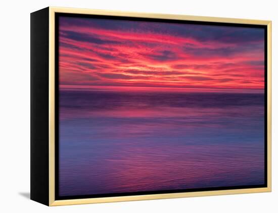 Sunrise, Cape May, New Jersey, USA-Jay O'brien-Framed Premier Image Canvas