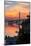 Sunrise Clouds, East Span of the Bay Bridge, San Francisco, California-Vincent James-Mounted Photographic Print