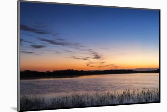 Sunrise Clouds Reflect into Nine Mile Pond in Everglades NP, Florida-Chuck Haney-Mounted Photographic Print