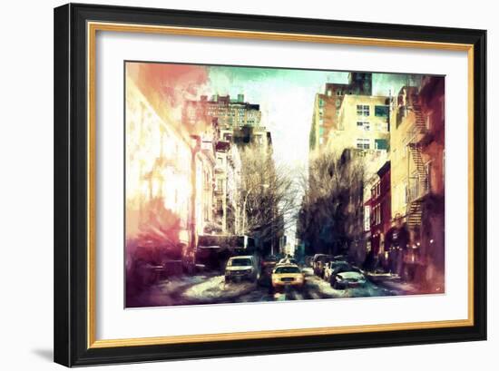 Sunrise Colors NYC-Philippe Hugonnard-Framed Giclee Print
