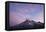 Sunrise Colors On Mt. Rainier National Park, WA-Justin Bailie-Framed Premier Image Canvas