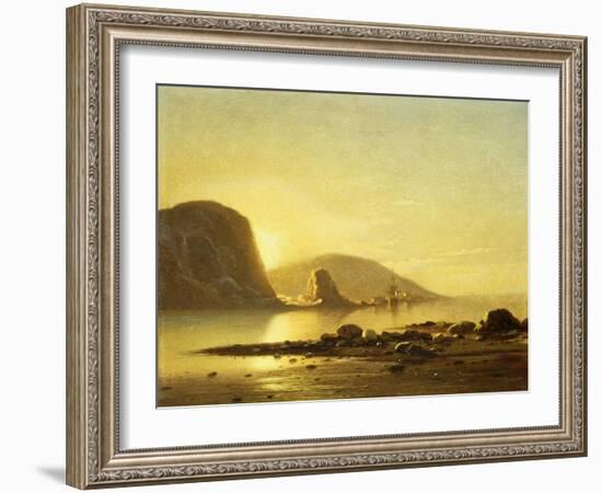 Sunrise Cove-William Bradford-Framed Giclee Print