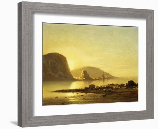 Sunrise Cove-William Bradford-Framed Giclee Print