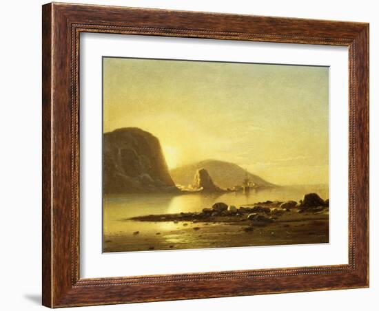 Sunrise Cove-William Bradford-Framed Giclee Print