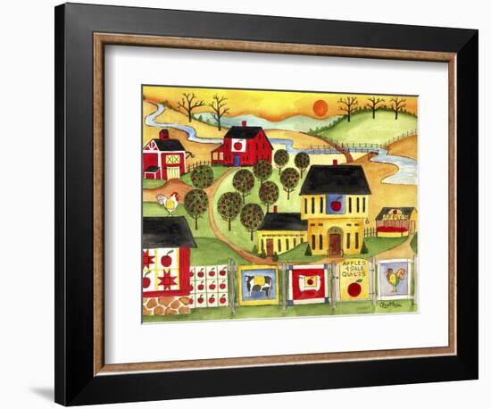 Sunrise Farm Apple Quilts 4 Sale Cheryl Bartley-Cheryl Bartley-Framed Giclee Print