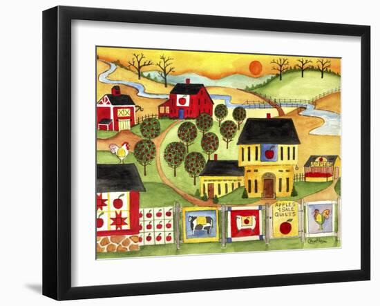 Sunrise Farm Apple Quilts 4 Sale Cheryl Bartley-Cheryl Bartley-Framed Giclee Print