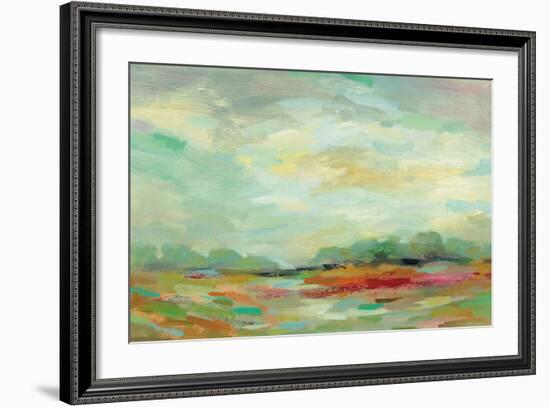 Sunrise Field-Silvia Vassileva-Framed Art Print