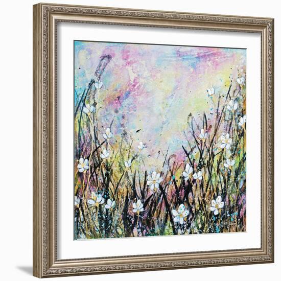 Sunrise Fields-Britt Hallowell-Framed Art Print