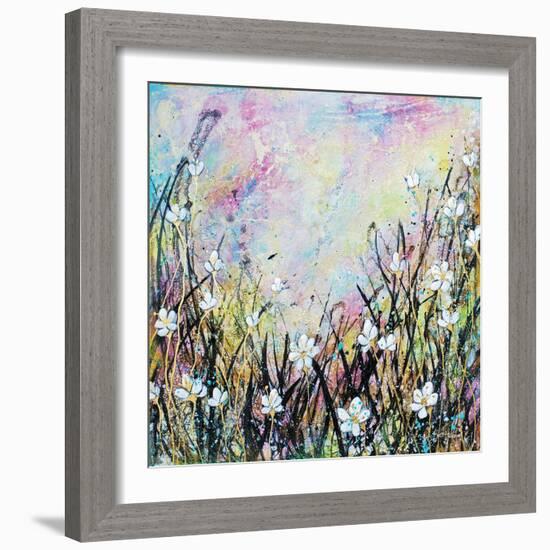 Sunrise Fields-Britt Hallowell-Framed Art Print