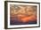 Sunrise Fireball - Smokey Clouds Over San Francisco-Vincent James-Framed Photographic Print